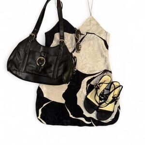 Insane vintage vtg retro 70s 80s 90s boho floral slip dress